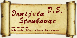 Danijela Stankovac vizit kartica